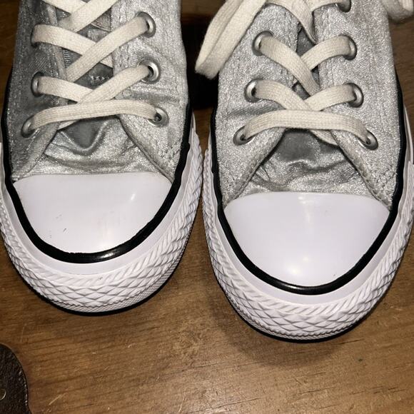 Converse Chuck Taylor All Star Low Top Sneakers Grey , Size 5 - Picture 4 of 9